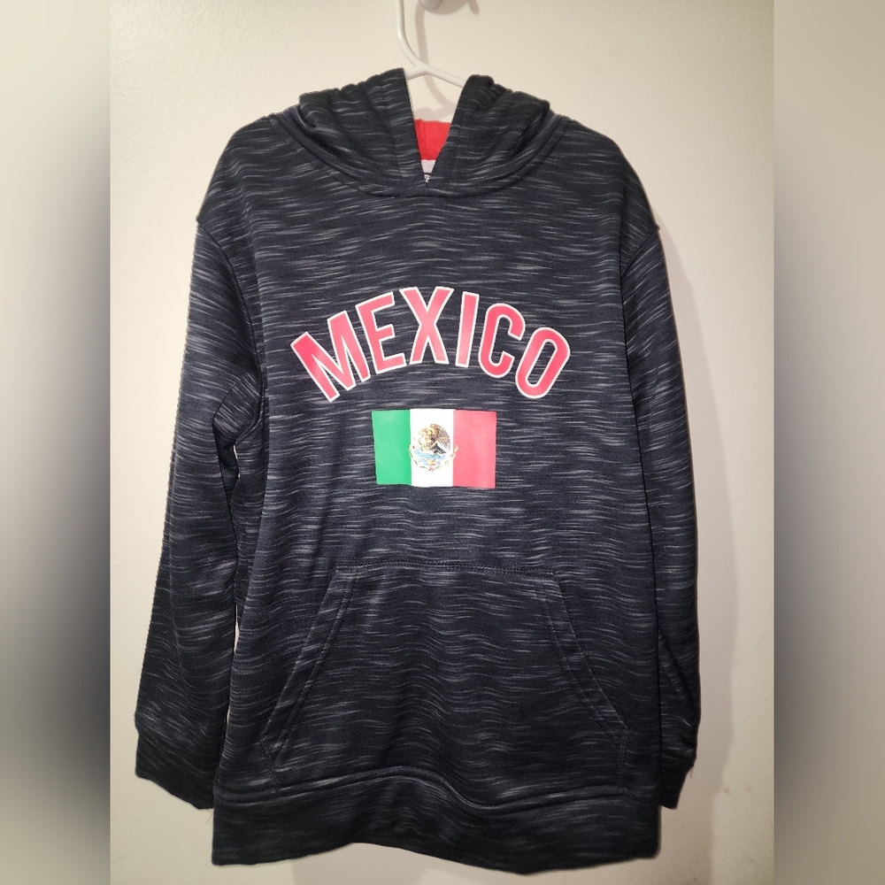 Mexico Hoodie with Flag Design